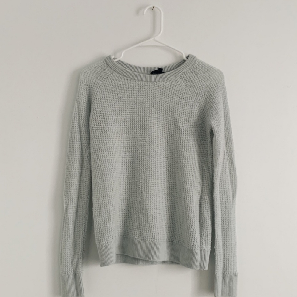 Theory Alpaca Wool Knit Grey Sweater